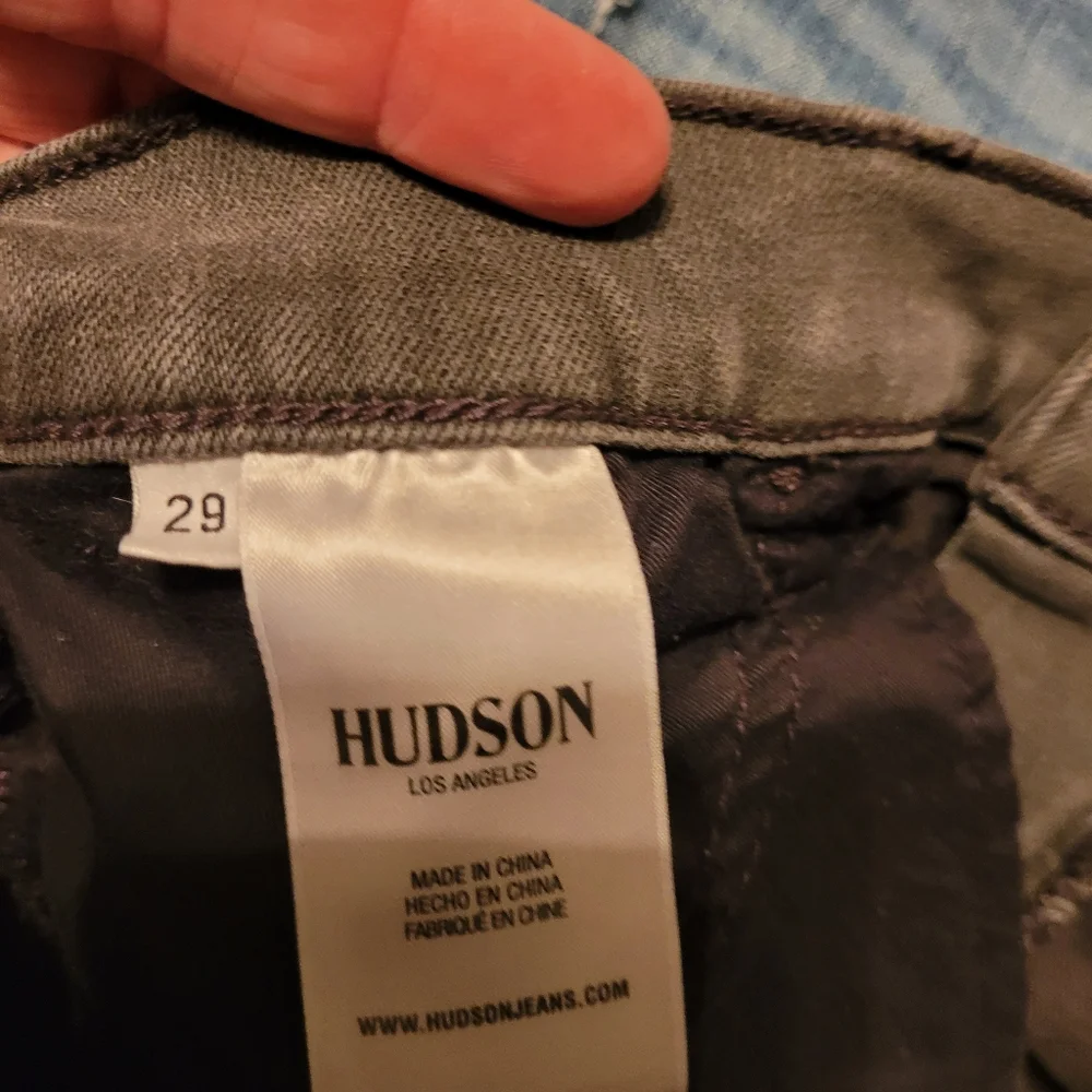 Hudson faded gray mini skirt size 8/29 - Picture 3 of 11
